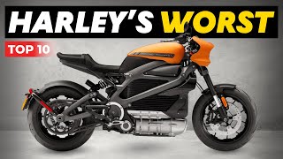 Celebrity 10 Most DISAPPOINTING Harley Davidson Motorcycles Ever! Wealth
