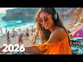 Spanish summer Music 🎵 Alan Walker, Dua Lipa, Martin Garrix &amp; Kygo 🎵 Deep house 2026