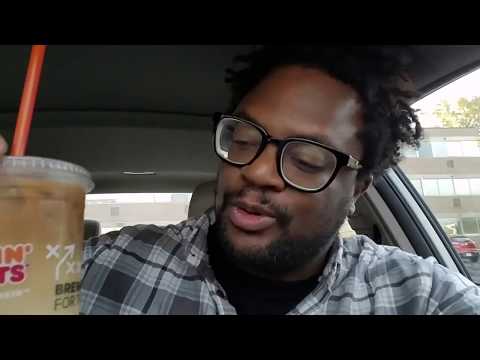 Dunkin Donuts Iced Caramel Macchiato Taste Test