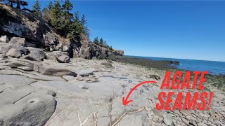 We Found The Source Of All Agates On This New Beach!