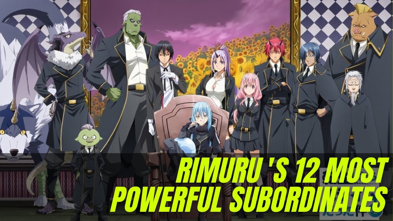 Rimuru's STRONGEST Followers | 12 Guardians of Tempest | SPOILER WEB NOVEL