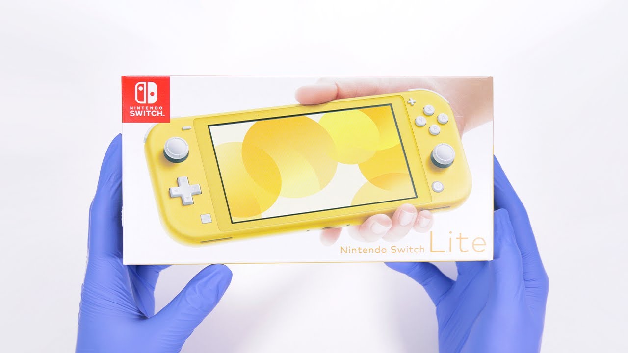 Nintendo Switch Lite Unboxing - ASMR - YouTube