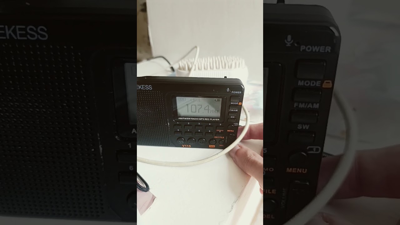 107.4 MHz (FM) Вести ФМ (Россия/Астрахань) Прием на балконе в г.Актау