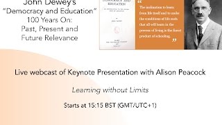 Dewey Conference - Keynote 2 with Alison Peacock