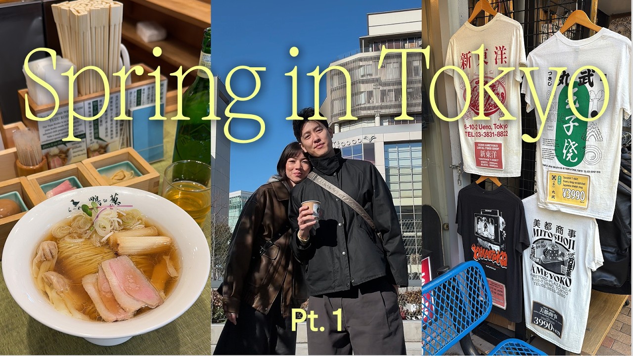 Spring in Tokyo Pt. 1 - (Almost) everything we did during our first 5 days