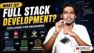 What is Full Stack Development 💻 | Explained for Beginners | Frontend, Backend & Database | Tamil