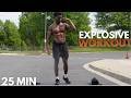 25 MIN | EXPLOSIVE Lower Body LEG Workout | HIIT Workout | Lower Body Exercises | Bodyweight Workout