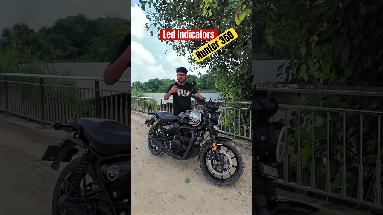 Led Indicators For Royal Enfield  Hunter 350 