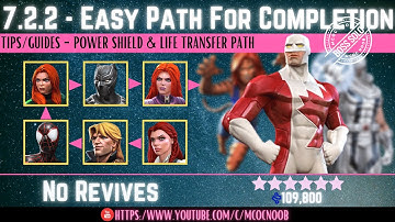 MCOC: Act 7.2.2 - Easy Path for Completion - (Book 2, Act 1.2) - Tips/Guides - No Revives