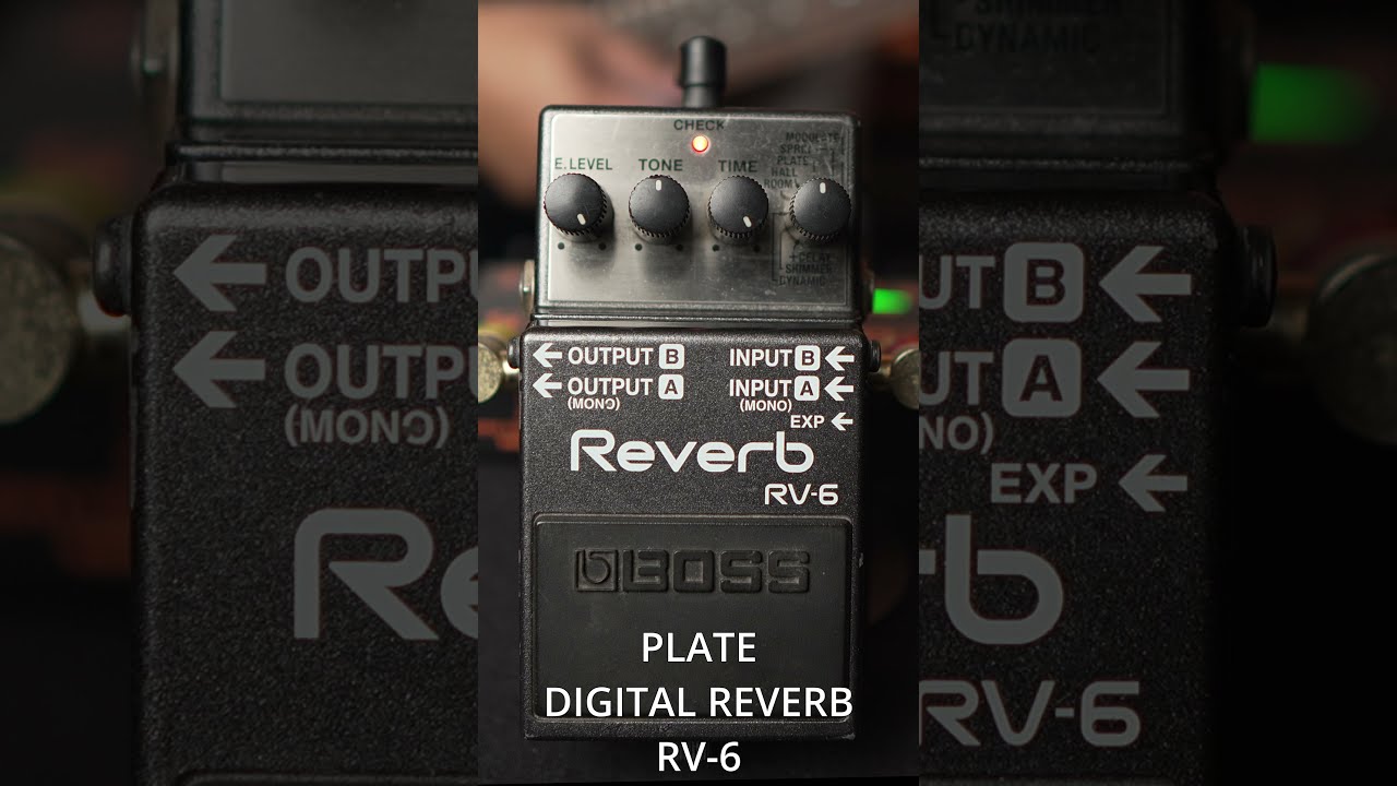 ギター RV-6 Digital Reverb Boss RV-6 Digital Reverb Pedal – nafiriguitar.com