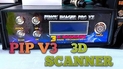 PIP V3 3D SCANNER FOR TREASURE HUNTING