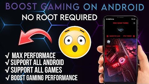 Enable ASUS Rog Performance Mode On Android