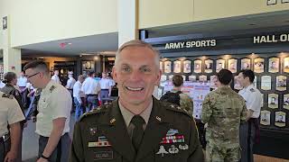 Lt. Gen Steve Gilland, Superintendent, West Point on Projects Day 2025