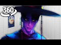 The Exit 8 - Jinu in K-pop Demon hunters Following you | 360° VR