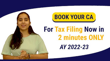 How to hire your personal CA with Tax2win || File ITR for AY 2022-23 before 31st July