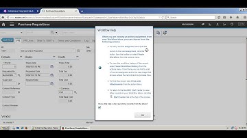 Create Workflow for Purchase Requisition in IBM Maximo Asset Management 7.6