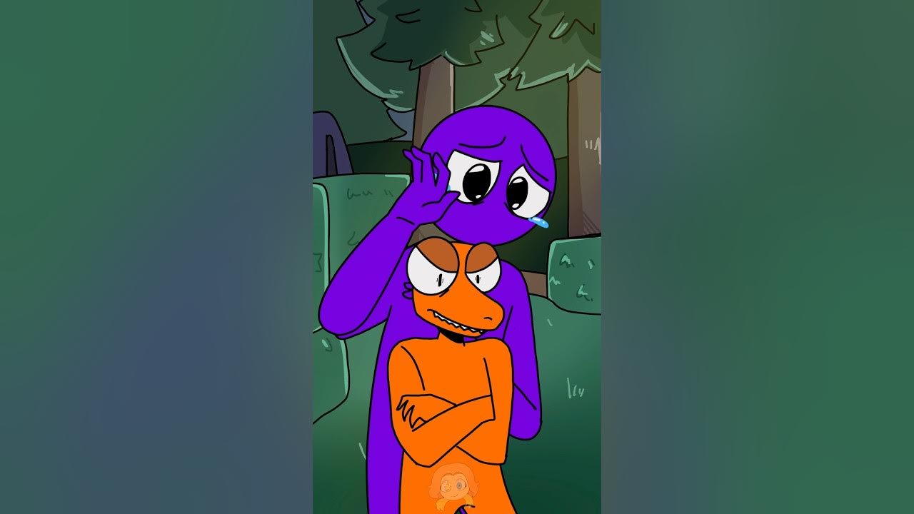 TOUCH ME I SCREAM | Purple And Orange | Rainbow friends chapter 2 animation #rainbowfriendschapter2 TOUCH ME I SCREAM | Purple And Orange | Rainbow friends chapter 2 animation #rainbowfriendschapter2