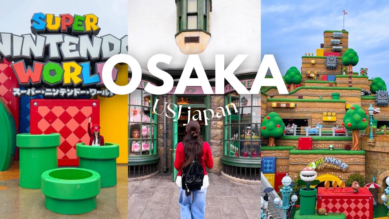 오사카 여행 vlog ep.2🇯🇵 | 새벽 4시에 일어난 유니버셜 재팬 오픈런 후기 | 익스프레스 없이 닌텐도 어트랙션 한시간만에 정복 | 반나절 유니버셜 핵심코스 뿌시기