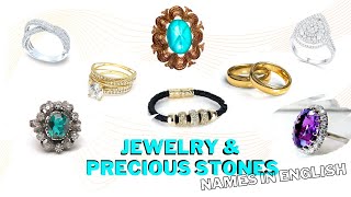 Jewelry, Accessories and Precious Stones Names in English - Learn English Words
