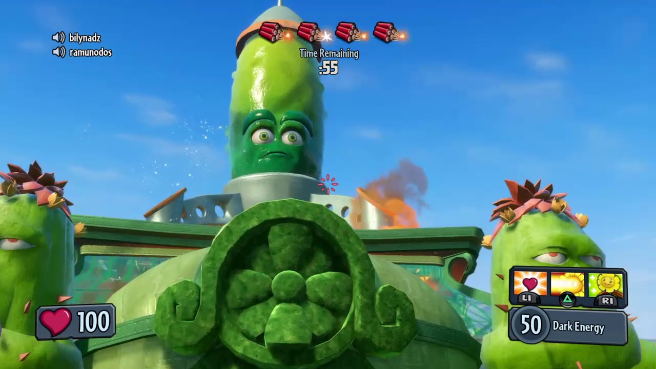 Plants vs Zombies Garden Warfare_El toque final de la partida - YouTube