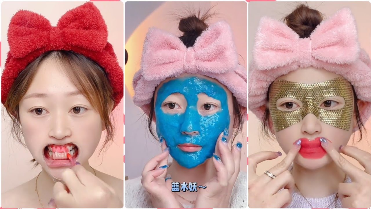 •4[SKINCARE ASMR] Chinese Skincare ASMR COMPILATION 中国护肤程序💫 asmr 