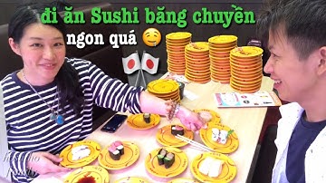 21🇯🇵 Ăn Sushi băng chuyền tại Nhật Bản | Sushiro | スシロー | HoShiho Gia đình Việt Nhật