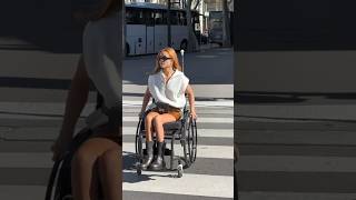 #wheelchair #paralysis #cripple #handicap #quadriplegic #paralyzed #spinalcordinjury #disabledwoman
