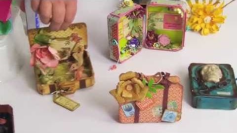 How to Make a Cute Little Suitcase with Eileen Hull - Sizzix