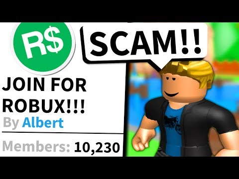 I Made A Free Robux Scam Group And Didn T Give Any Robux Youtube - how to get a ton of robux rblxgg is a scam