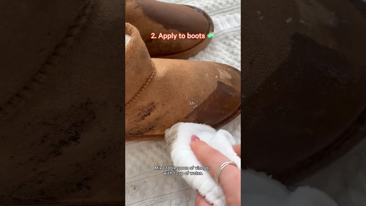 Cleaning Your Winter Boots ✨
