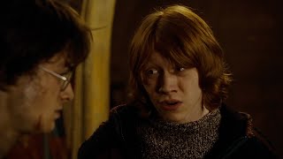 Рон извиняется перед Гарри Поттером / Гарри Поттер открывает золотое яйцо/ Гарри Поттер и Кубок огня