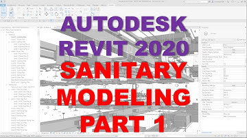 REVIT MEP 2020 - SANITARY MODELING PART 1