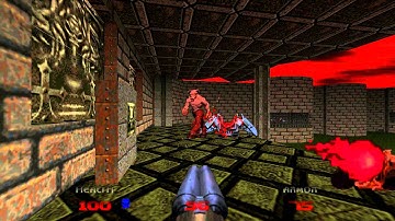 Doom 64 EX - MAP15 Dark Entries - UVMAX 100% Secrets - 1080p 60fps Uncommented