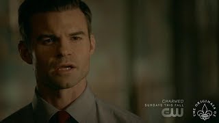 The Originals 5x09 Elijah meets Declan & both talk about Hayley