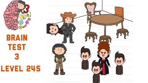 Brain Test 3 Level 245 Alyx must explain the situation and calm them down Walkthrough