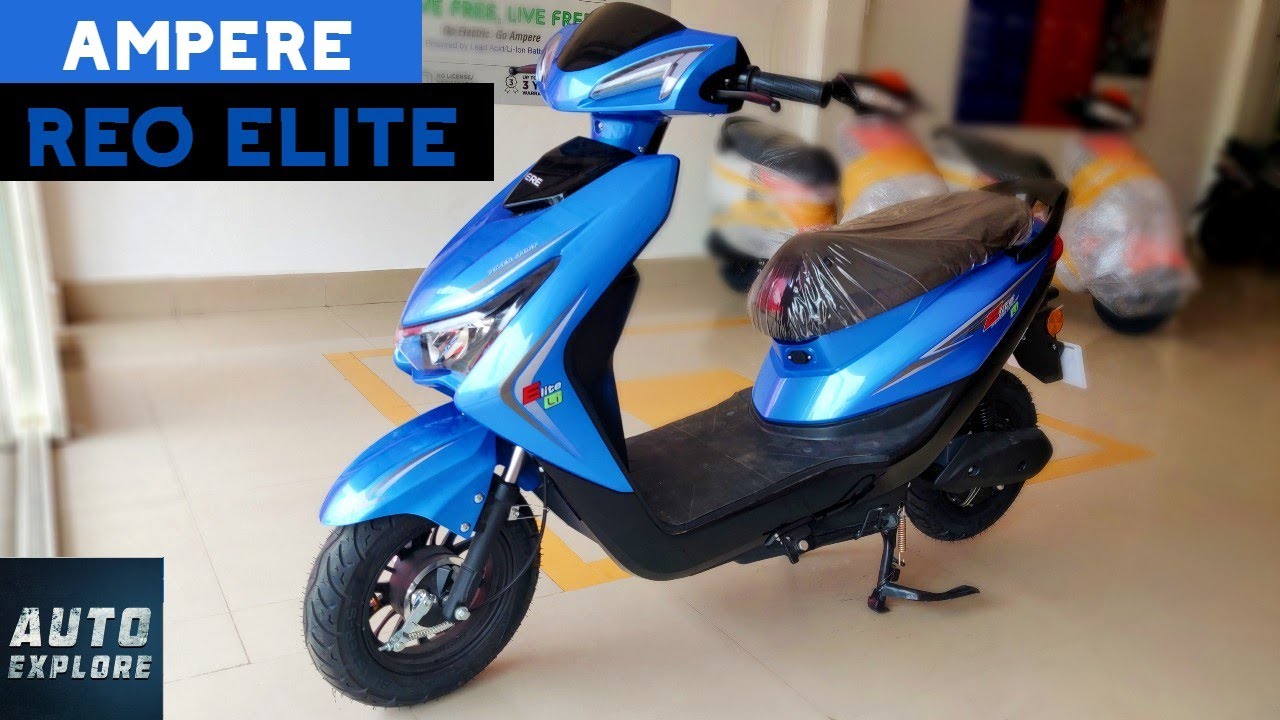 Ampere Reo Elite with Lithium ion battery | Electric Scooter | Auto ...