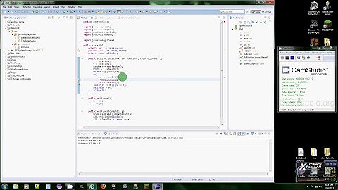 Java Game Tutorials-Moving the Ball 05