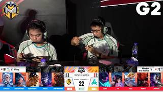 AURORA PH vs AP BREN | Game 2 | MPL PH S18 | WEEK 6 DAY 2 screenshot 1