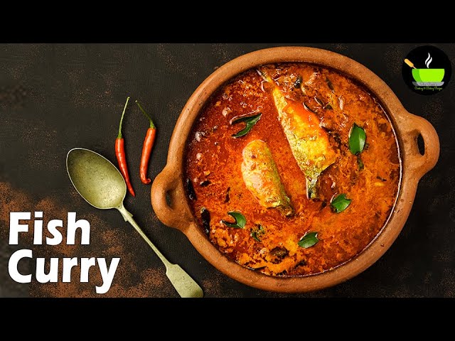 Fish Curry Recipe | Meen Kulumbu | Gramathu Meen Kulambu | மீன் குழம்பு மிக சுவையாக செய்வது எப்படி | She Cooks