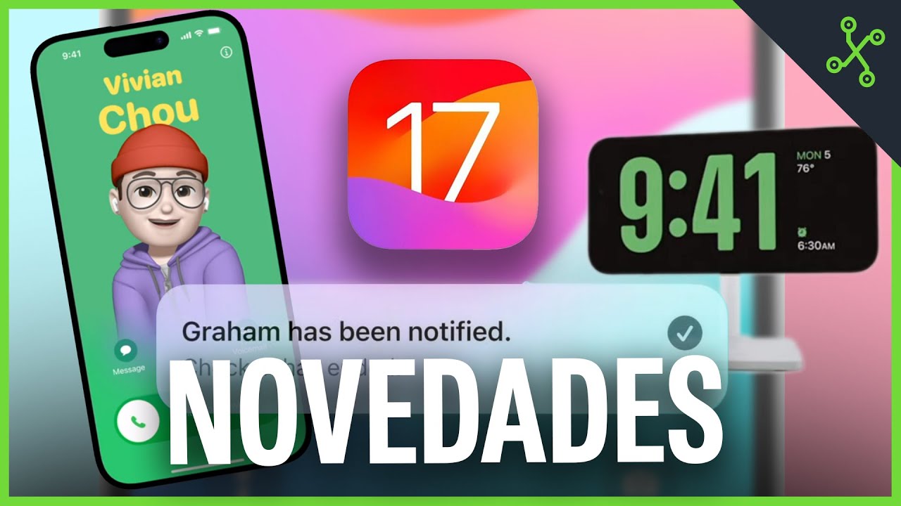 TODAS LAS NOVEDADES DE iOS 17 para tu iPhone🔥 Nuevas funciones en ...