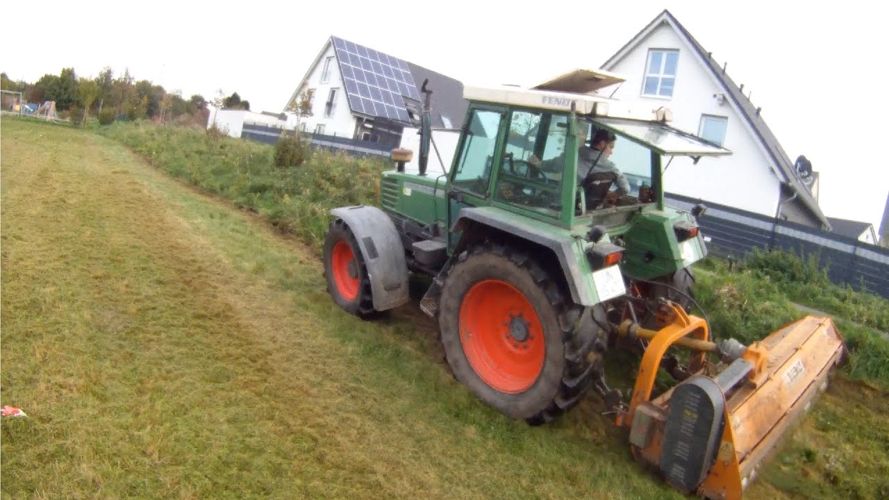 Fendt Farmer 309 LSA mulchen | Gopro | Cabview | HD