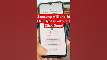 samsung a15 frp bypass (1 click solution when code not working)