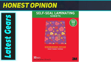Scotch Self-Seal Laminating Sheets: The Easiest Way to Protect Your Documents!