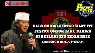 Kata kata motivasi Cak Nun untuk para pendekar