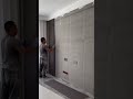 Bamboo Charcoal Wall Panel Installation Process | Modern Interior Design