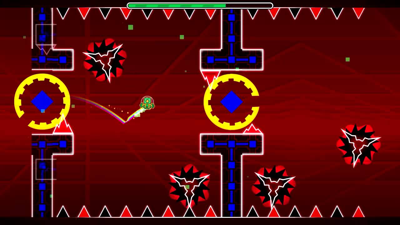 Geometry Dash - Harder level - Agresive - YouTube