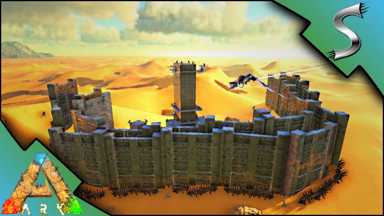 Desert Raid Base Ark Scorched Earth Gameplay 2 Youtube