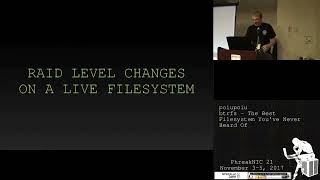 btrfs The Best Filesystem You've Never Heard Of