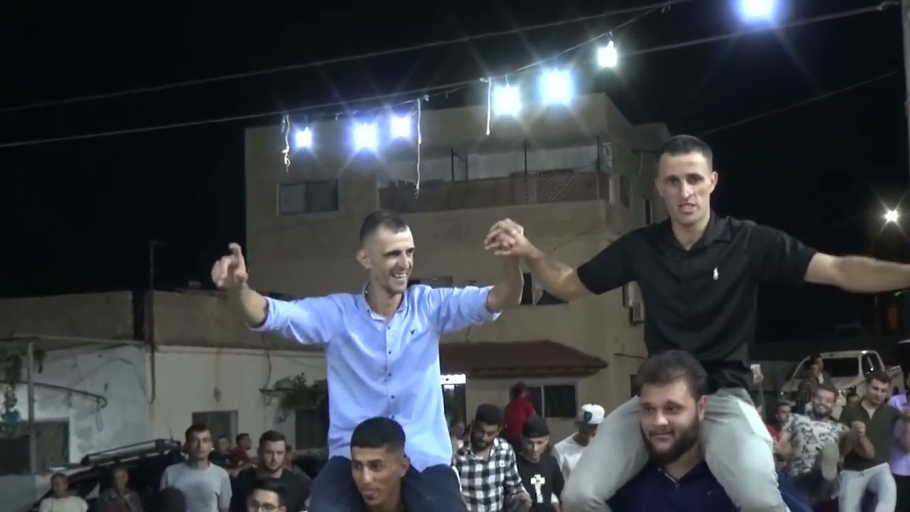 من اراضي كفر الماء افراح بني ياسين حفل زفاف الشاب بهاء جزء 2