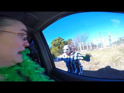 Attacked By a Leprechaun!?! Scary Clown Attacks in St. Paddy's Day Disguise